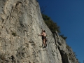 Climbing in Crni Kal