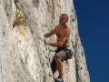 Climbing in Crni Kal